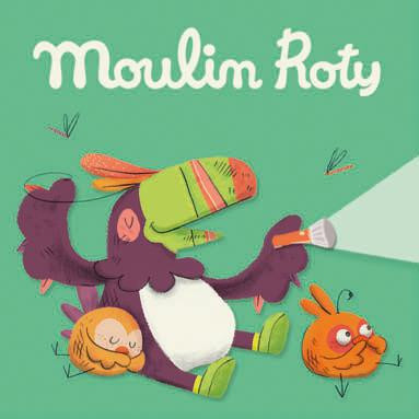 MOULIN ROTY Moulin Roty Promítací kotoučky - veselá džungle