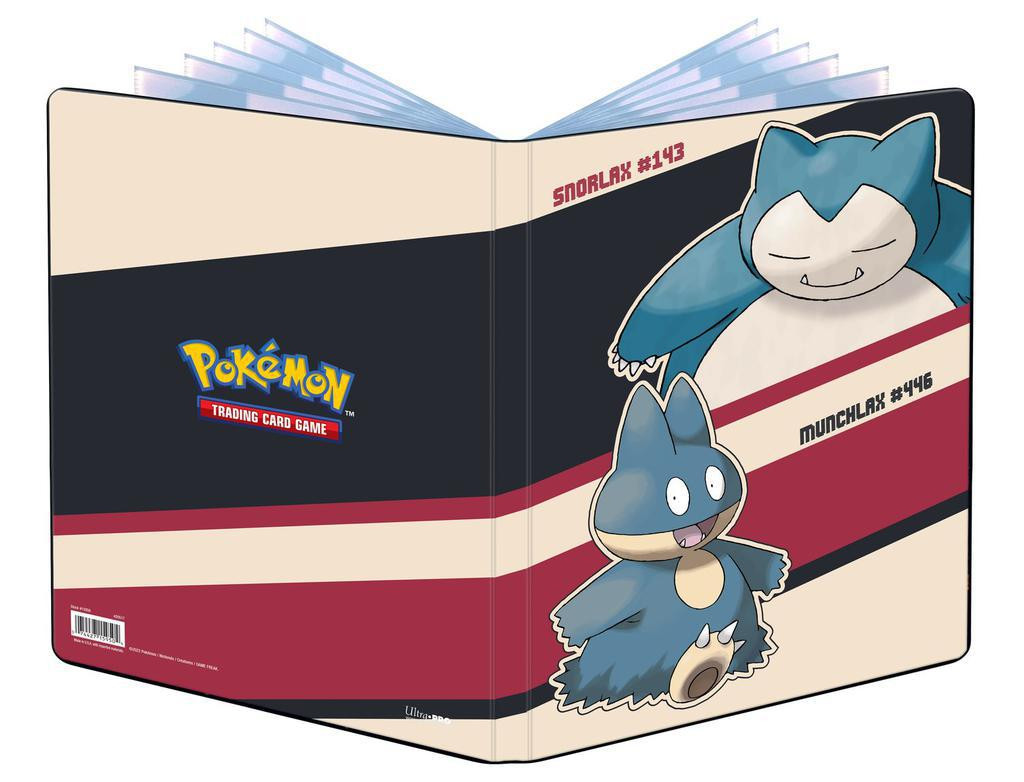 Ultra PRO Pokémon UP: Album A4 na 180 karet GS Snorlax Munchlax