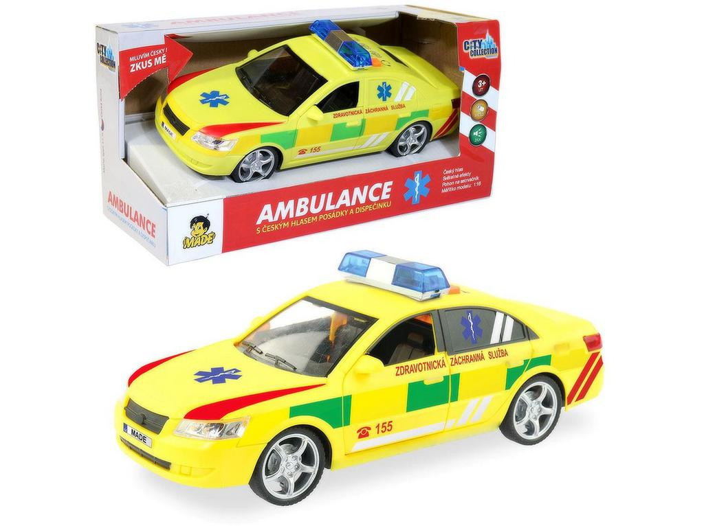 MADE Ambulance - rychlé osobní vozidlo s CZ IC