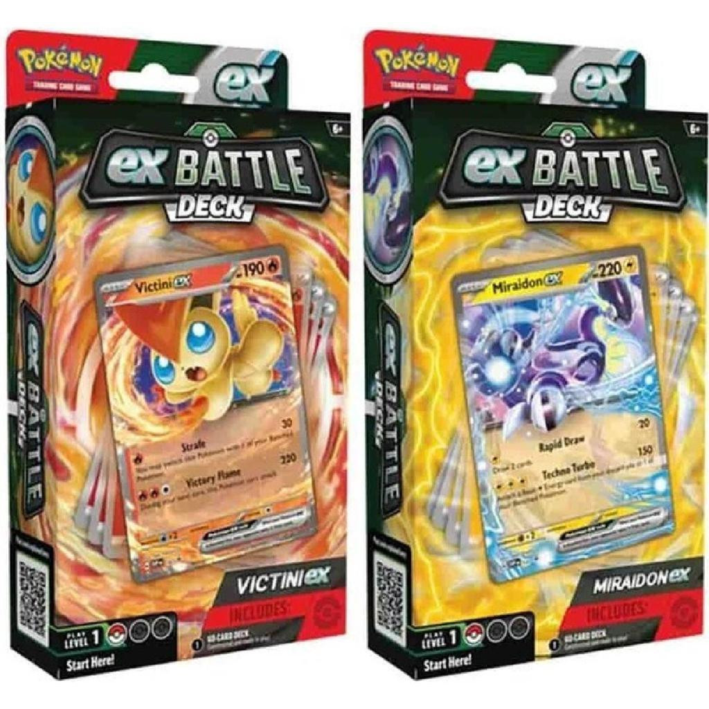 Pokémon Company Pokémon TCG: ex Battle Deck - Victini & Miraidon