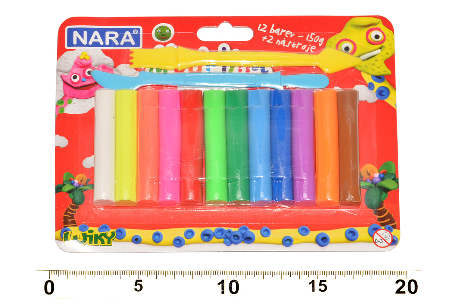 Nara Modelína 12 barev