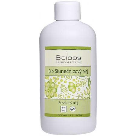 Saloos Bio Slunečnicový olej lisovaný za studena 250 ml