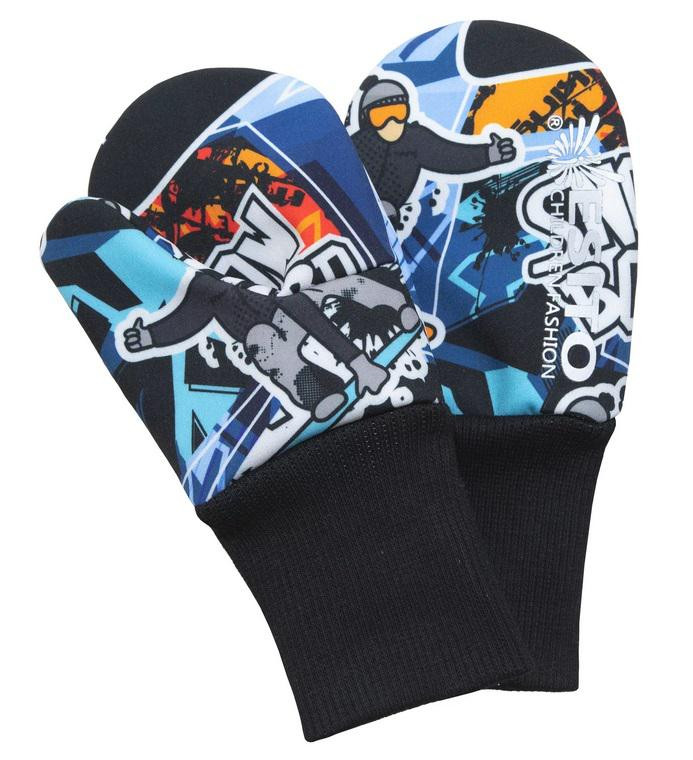 ESITO Palcové rukavice softshell Snowboard