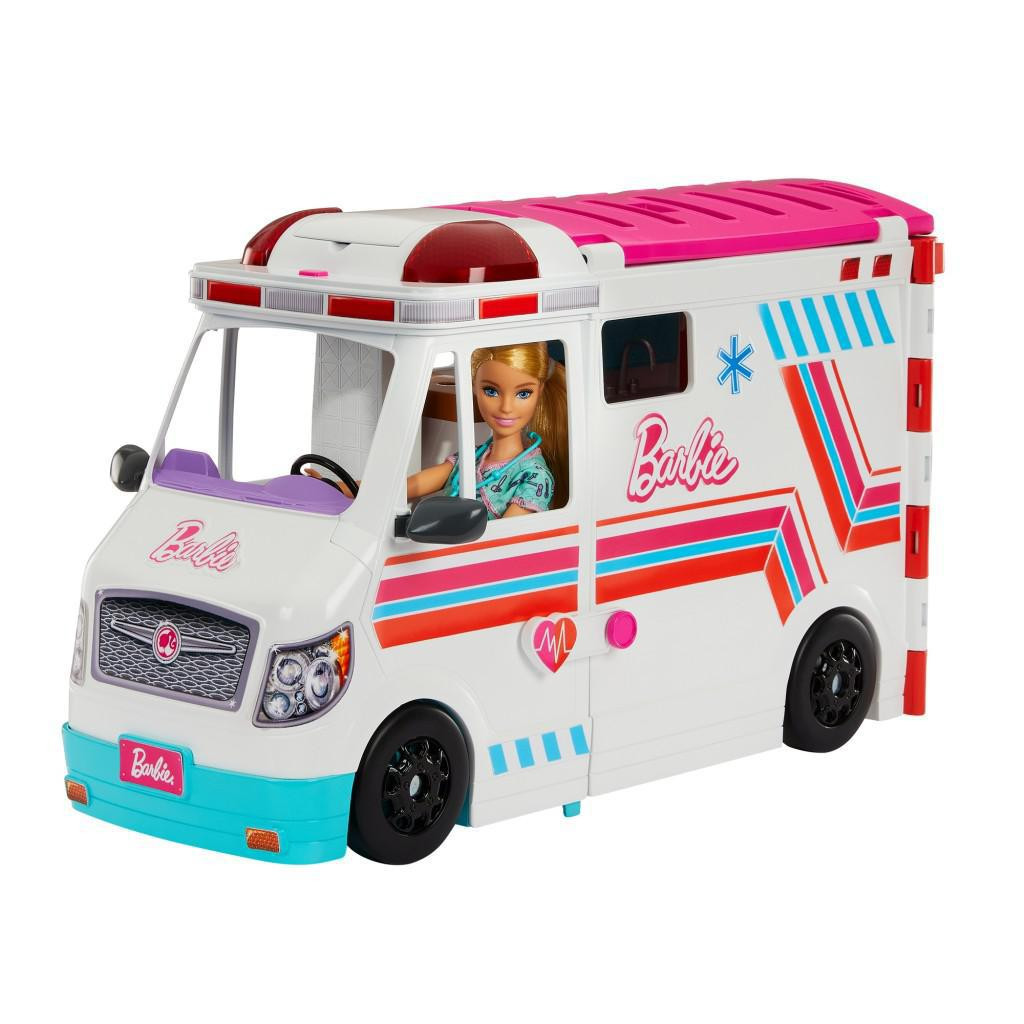 Mattel Barbie sanitka a klinika 2 v 1