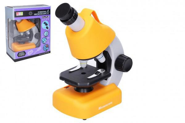 Wiky Mikroskop s doplňky 15 x 22 cm se světlem