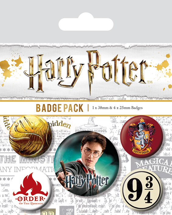 EPEE Set odznaků Harry Potter - Nebelvír