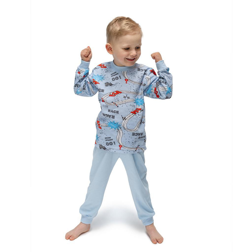 ESITO Chlapecké dětské pyžamo Race Blue