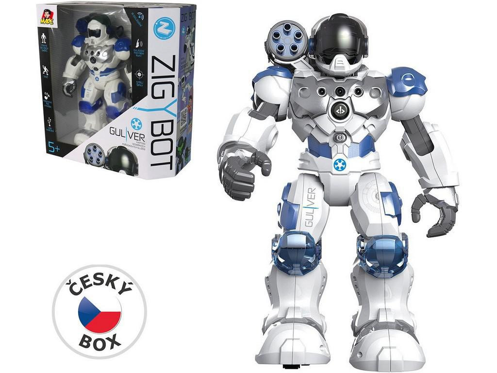 MADE Robot policejní Guliver modrá