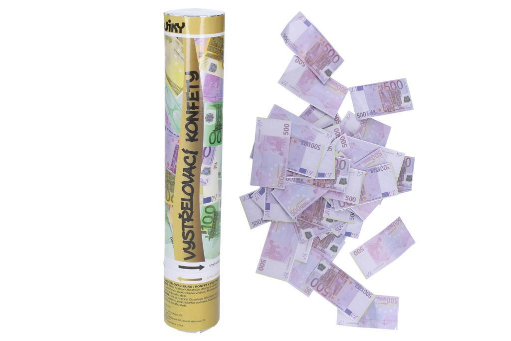 Wiky Párty konfety vystřelovací EURO 30 cm