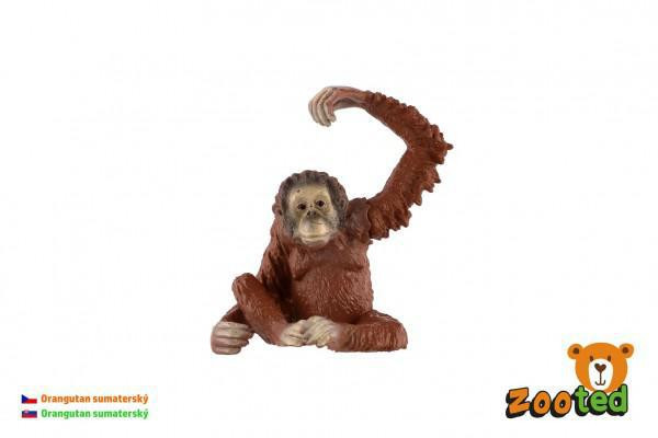 ZOOted Orangutan sumaterský plast 8 cm