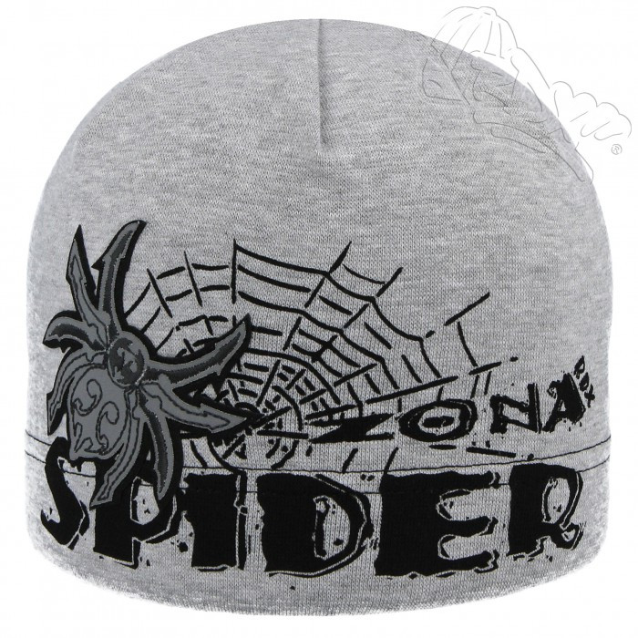 RDX Chlapecká čepice Spider s reflexním prvkem Šedá