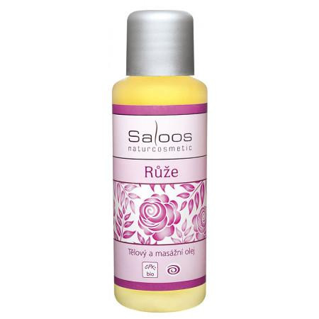 Saloos Bio tělový a masážní olej Růže 50 ml