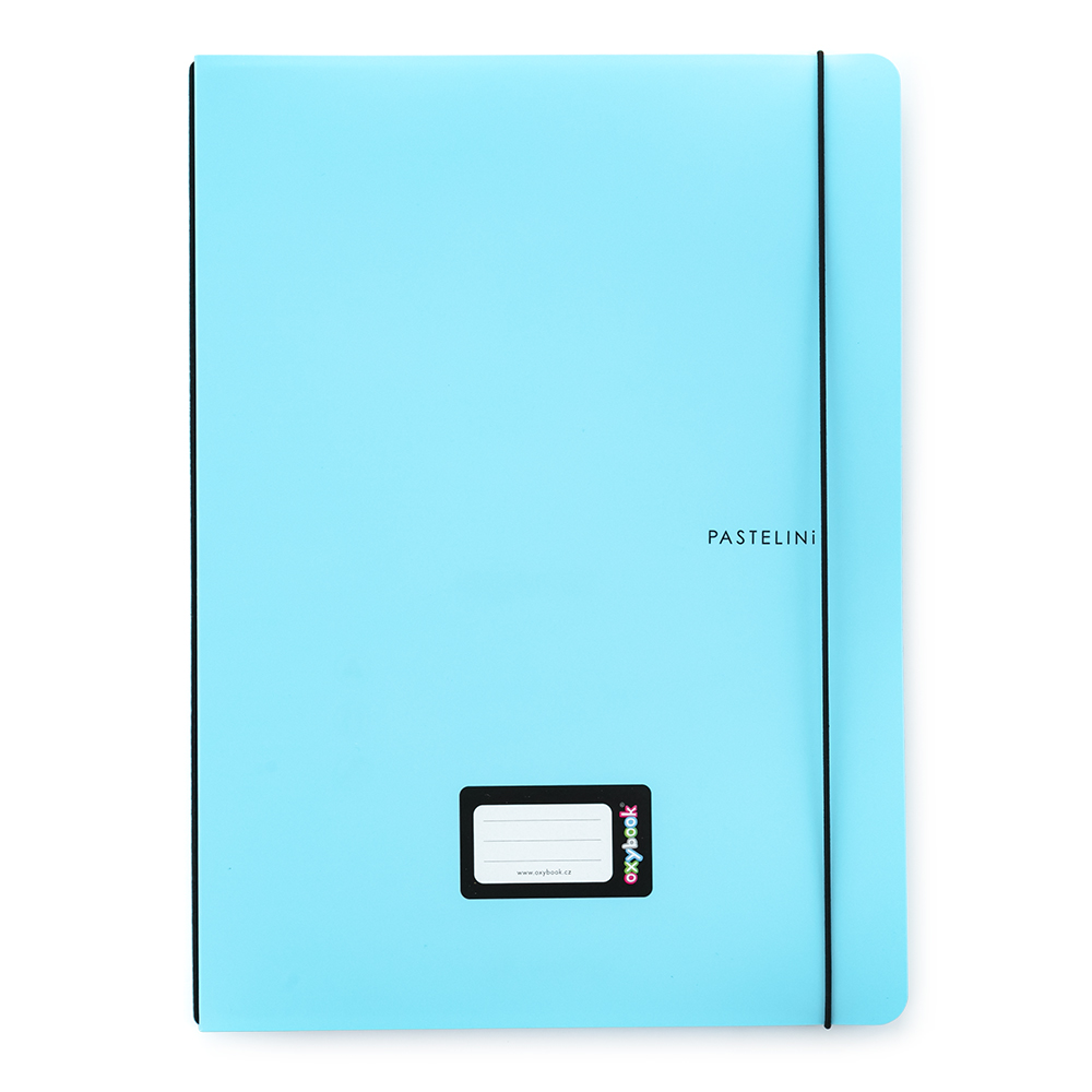 Karton P+P Sešit PP Oxybook A4 40 listů PASTELINI modrá