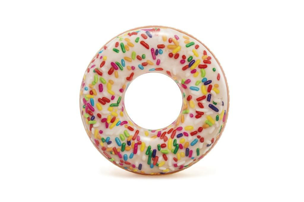 Intex Nafukovací kruh donut s posypem 1,14m 56263