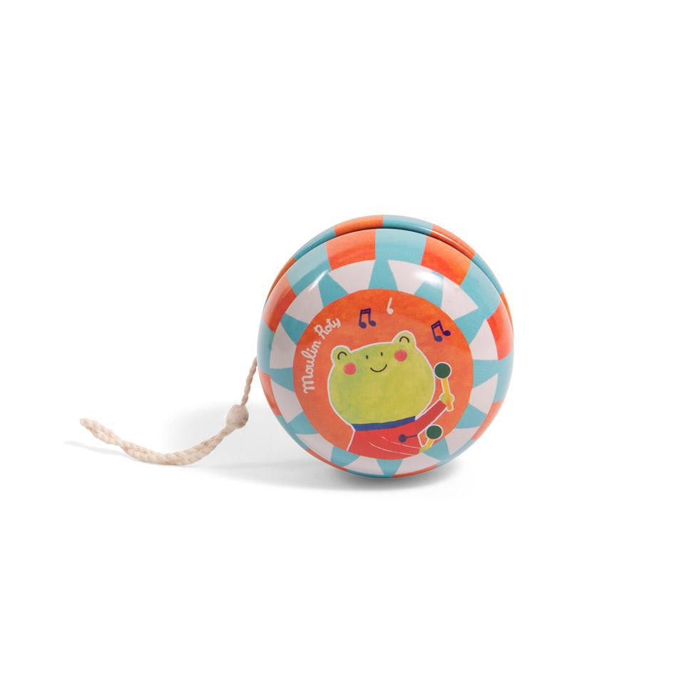 MOULIN ROTY Frog yo-yo Les jouets métal