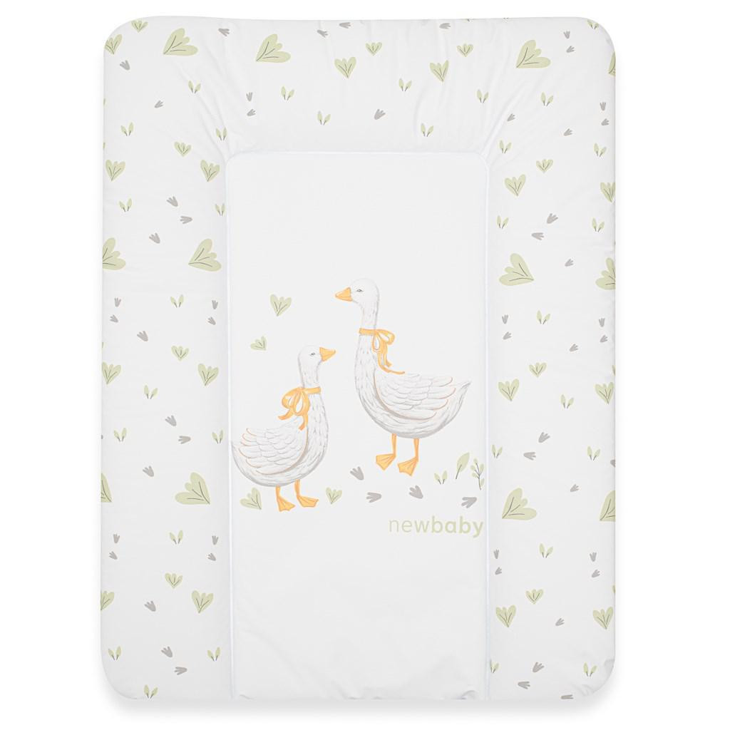 NEW BABY Přebalovací podložka měkká Husičky 70 x 50 cm New Baby