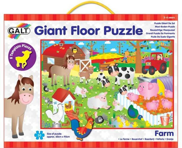 Galt Velké podlahové puzzle – na farmě