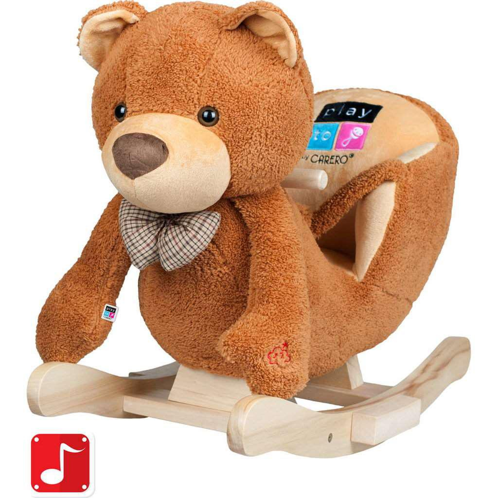 PlayTo Houpací hračka s melodií medvídek hnědá