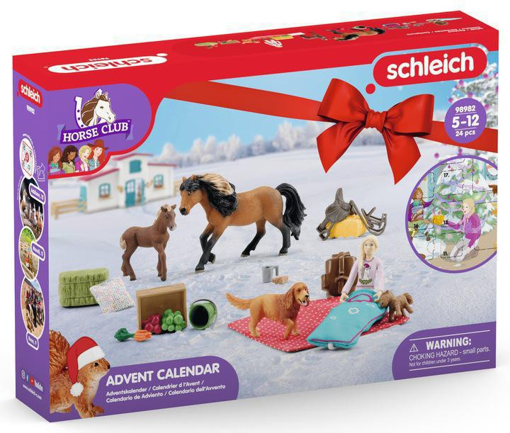 Schleich Adventní kalendář 2023 - Koně