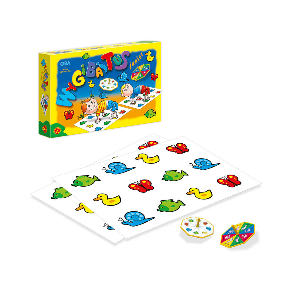 Teddies Zamotej se! Twister společenská hra v krabici 37,5x26,5x5,5cm