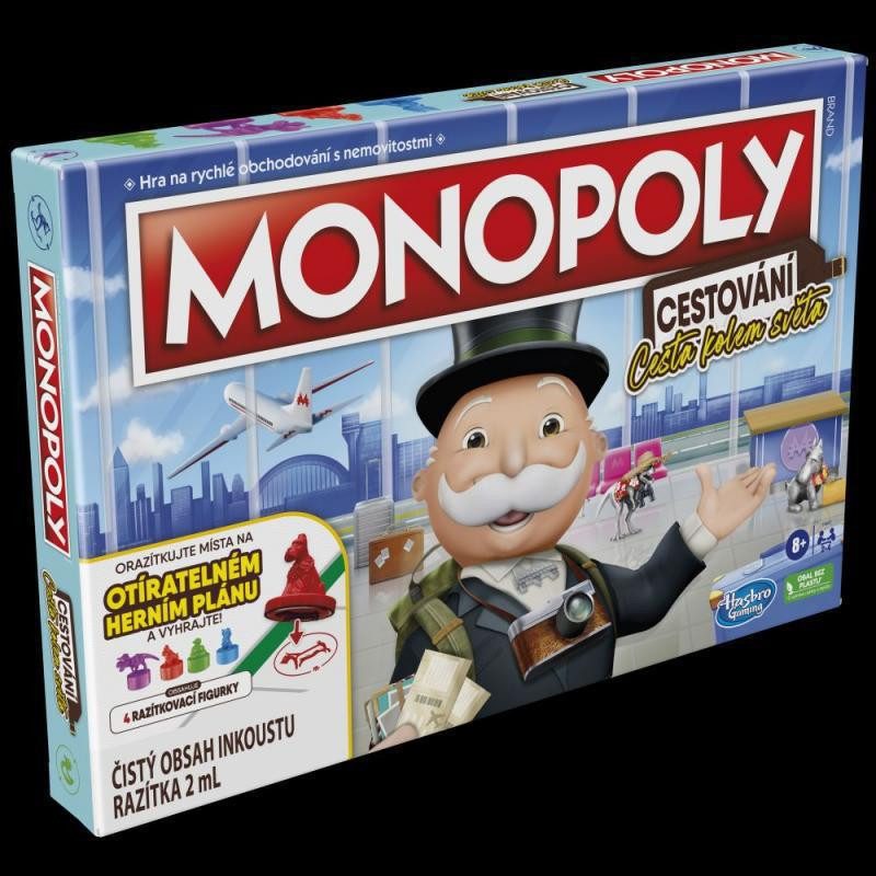 Hasbro Monopoly cesta kolem světa cz