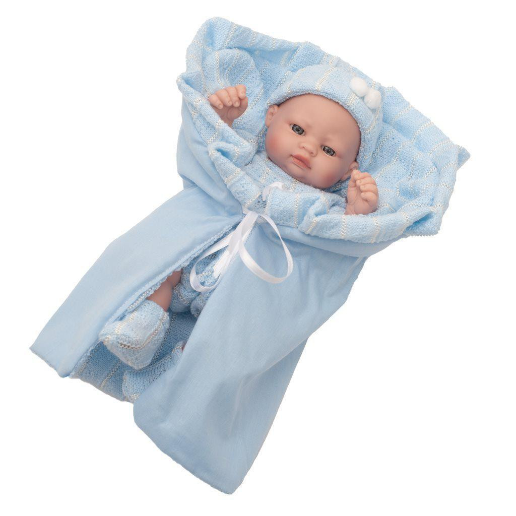 Berbesa Luxusní dětská panenka - miminko chlapeček Charlie 28 cm