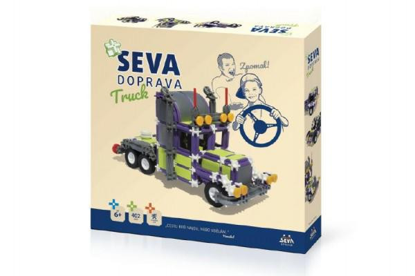 SEVA Stavebnice Doprava Truck plast 402 dílků