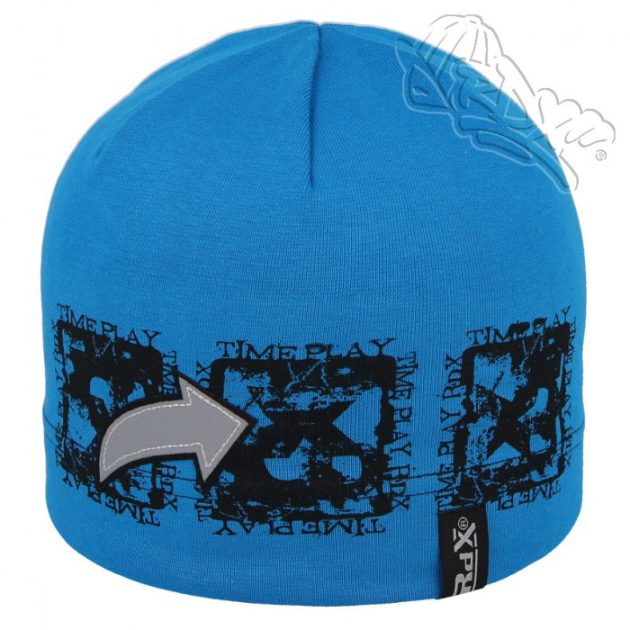 RDX Chlapecká čepice Šipka s reflexním prvkem Modrá
