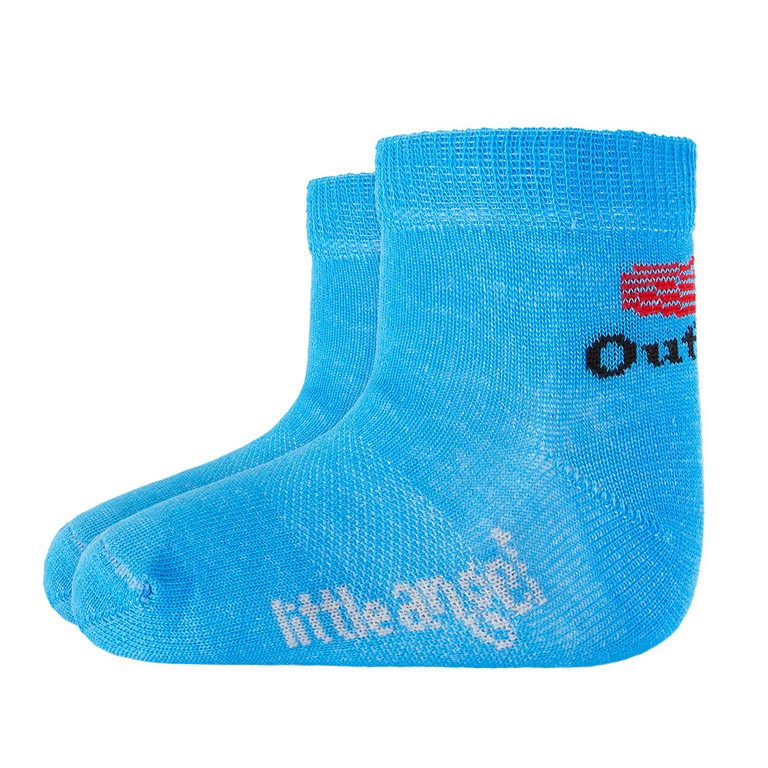 Little Angel (DITA) Ponožky dětské nízké Outlast® - modrá