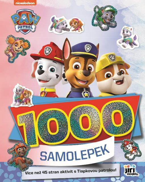 Jiri Models 1000 samolepek s aktivitami - Tlapková patrola