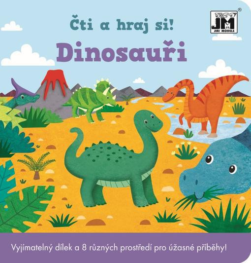 Jiri Models Čti a hraj si - Dinosauři