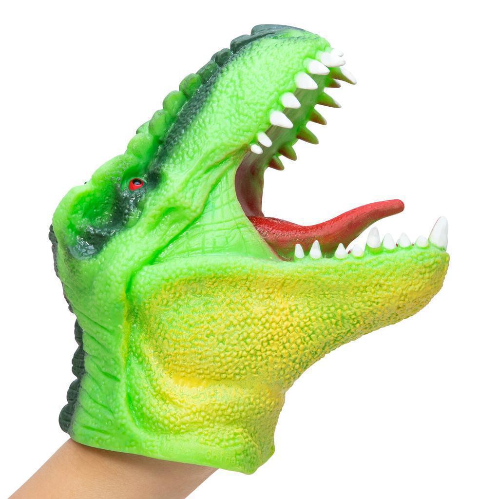 Maňásek na ruku Dinosaurus Schylling Zelený | Nejbaby.cz