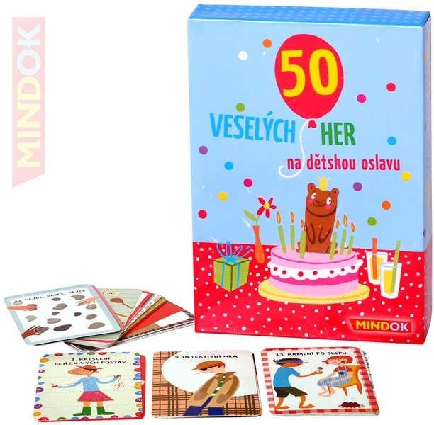 Mindok 50 veselých her na dětskou oslavu