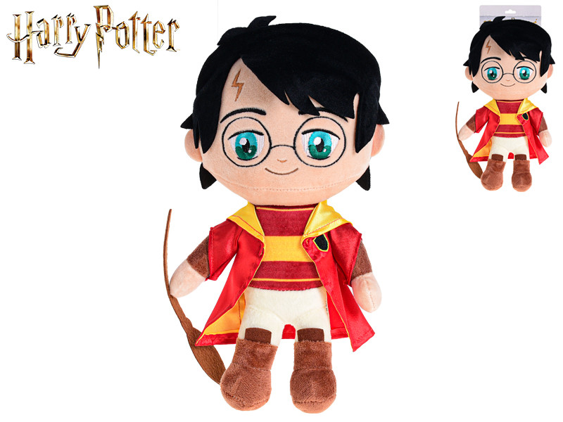 Spin master Harry Potter plyšový 31 cm stojící v Famfrpál obleku 0 m+