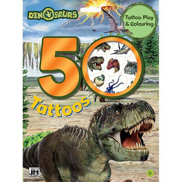 Jiri Models Tetovací set 50+ Dinosauři