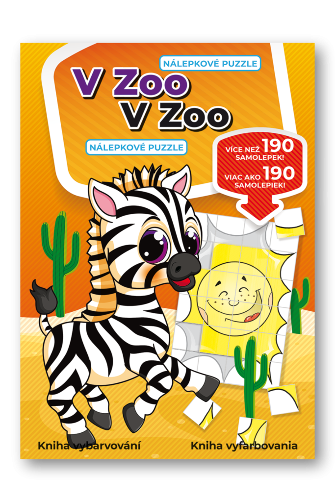 Svojtka V zoo - nálepkové puzzle