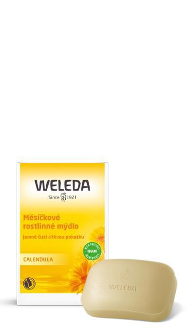 WELEDA, spol. s r.o. Měsíčkové rostlinné mýdlo 100 g Weleda