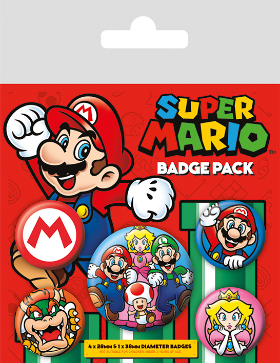 EPEE Set odznaků Super Mario