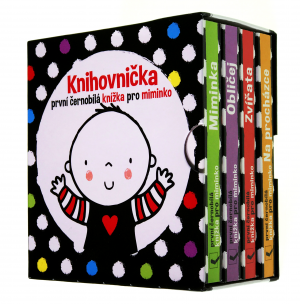 Svojtka Knihovnička - První černobílé knížky pro miminko