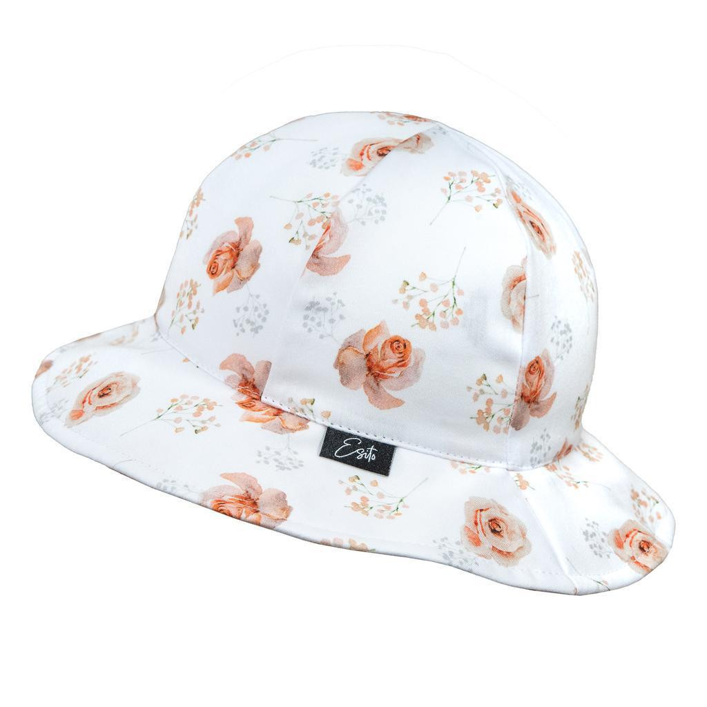 ESITO Dívčí klobouk Růže bílá