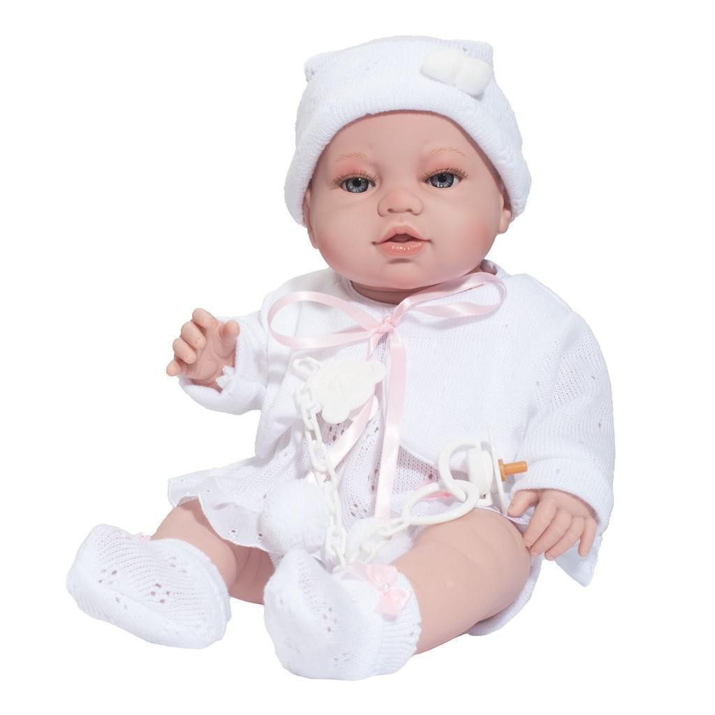 Berbesa Luxusní dětská panenka - miminko Terezka 43 cm