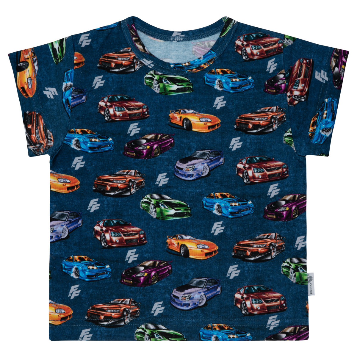 ESITO Dětské tričko Fast & Furious Modrá