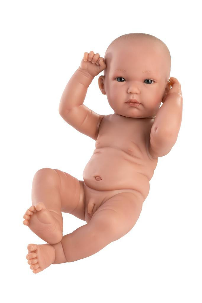Llorens New Born chlapeček 63501 Llorens- realistická panenka miminko - 35 cm