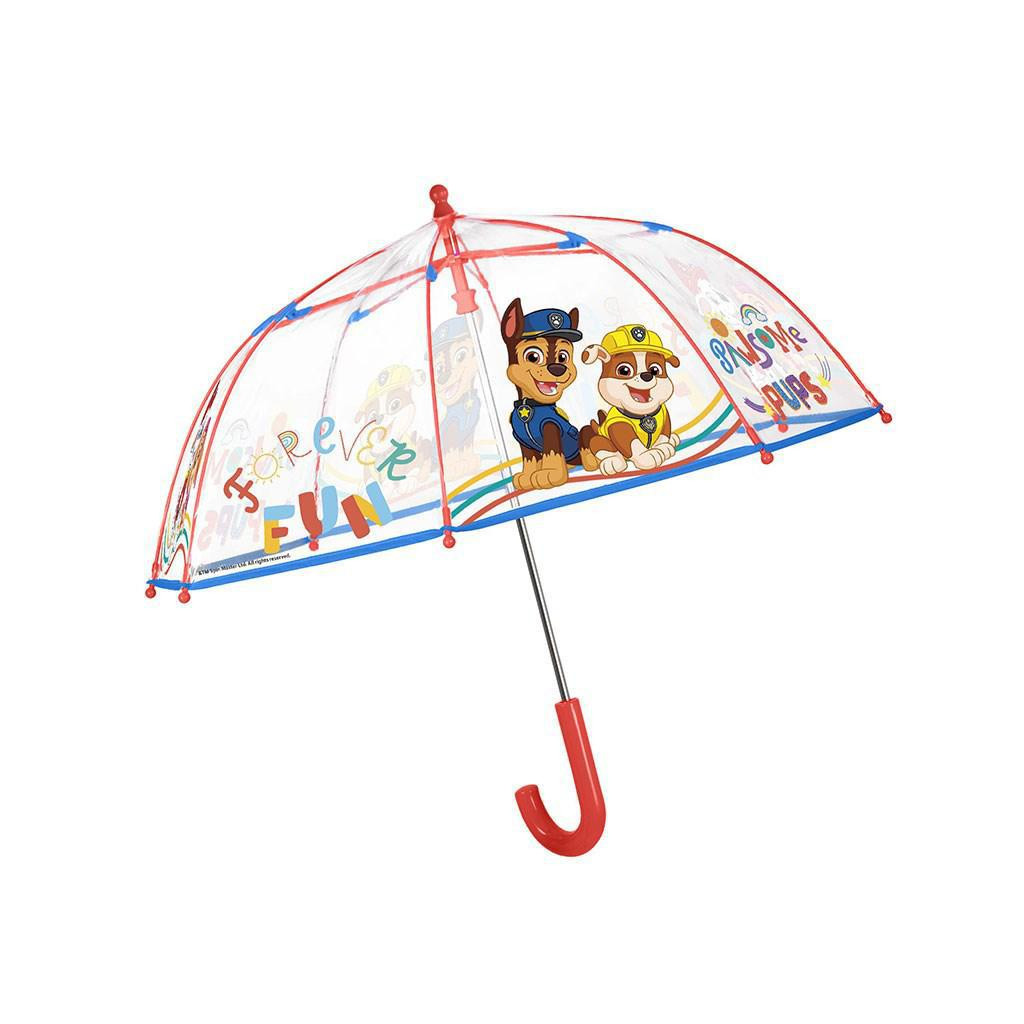PERLETTI Chlapecký deštník transparent Paw Patrol