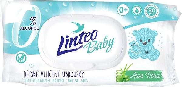 Linteo Vlhčené ubrousky Baby 80ks Pure and fresh