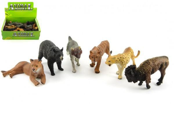 Teddies Zvířátka safari ZOO plast 10 cm