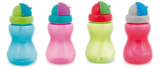 Canpol babies Sportovní láhev se slámkou 370 ml