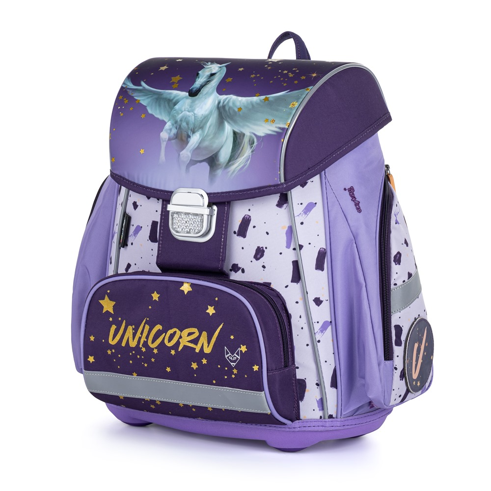 Karton P+P Školní batoh PREMIUM Unicorn-pegas