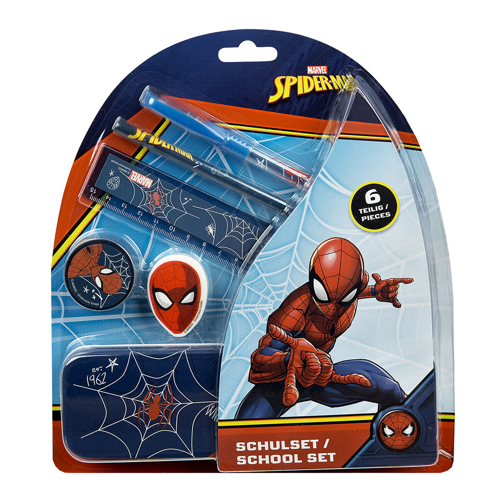 Karton P+P Školní sada 6 ks Spider-Man