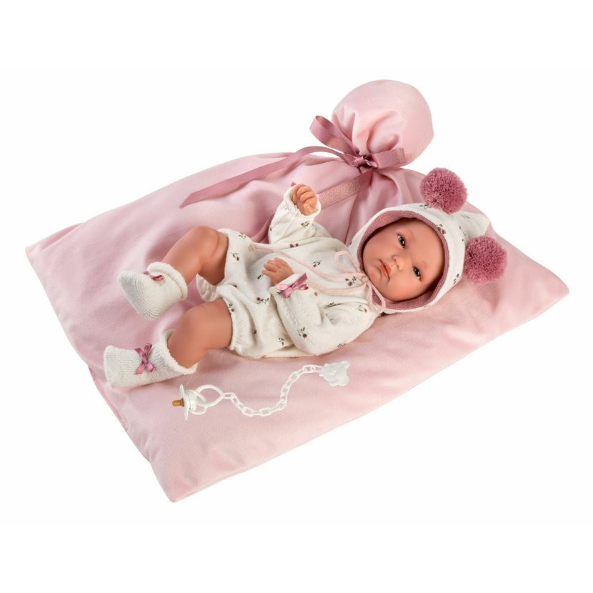 Llorens Obleček pro panenku miminko New Born velikosti 35-36 cm